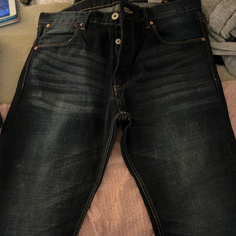 Levi’s 511, back pocket flap, size W 36 L 32, dark blue